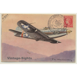 Bell P.39 Aircobra / Congrès Annuel De L'Aviation 1946 (Vintage PC)