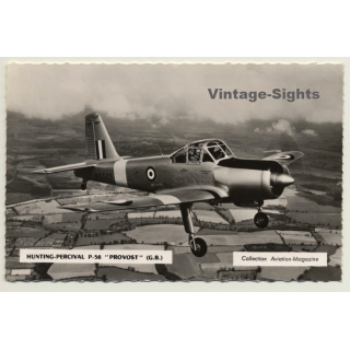 Hunting-Percival P-56 Provost / Royal Air Force (Vintage RPPC)