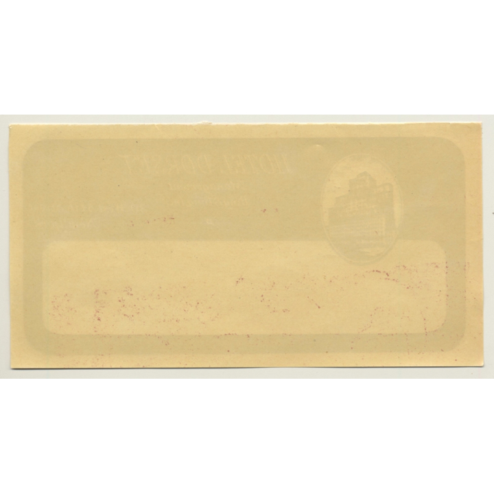 New York / USA: Hotel Dorset - Bing & Bing INC (Vintage Luggage Label)