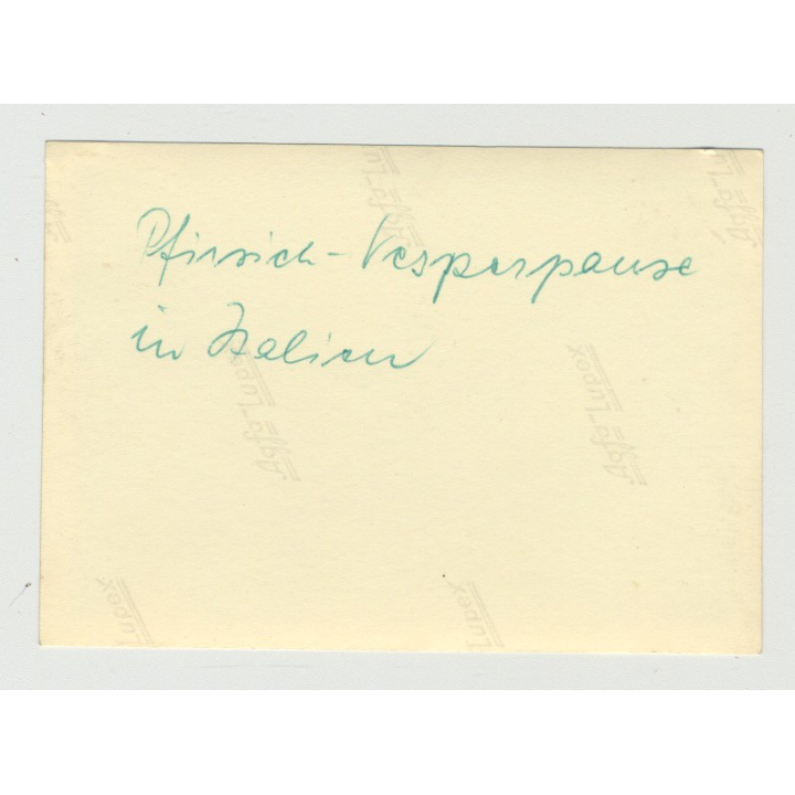 Ford Taunus 12M 15M On Tour: In The Italian Mountains (Vintage Photo 50s)