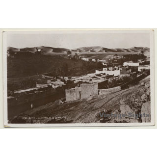 Beni-Abbès / Algeria: Le Village Et Le Grand Erg. (Vintage RPPC 1941)