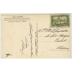 Alger / Algeria: Monument Aux Morts De La Grande Guerre (Vintage RPPC 1938)