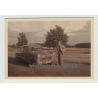 Ford Taunus 12M 15M: Proud Owner Inspecting New Car (Vintage Photo 50s)