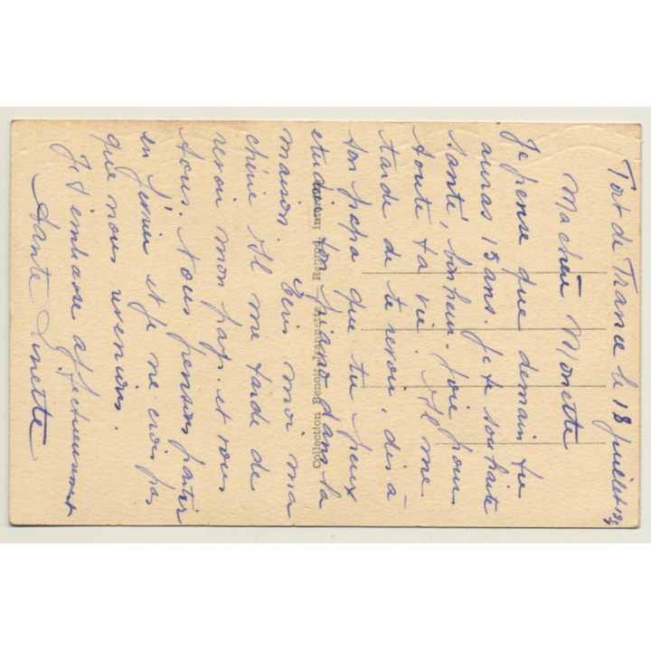 Martinique: Statue De L'Impératrice Joséphine (Vintage PC ~1950s)