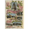 France: Souvenir D'Avignon / Clichés F. Beau (Vintage PC 1937 Litho)