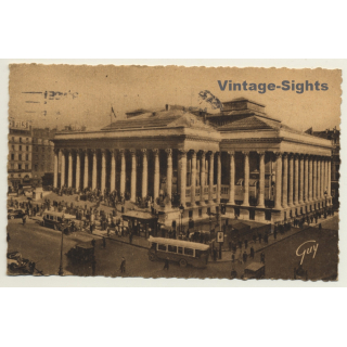 Paris / France: Bourse Des Valeurs (Vintage PC 1947)