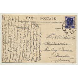 Albert (Somme) / France: La Gare / Train Station (Vintage PC 1936)