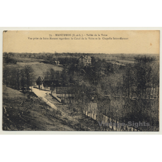 Maintenon (E.-et-L.): Vallée De La Voise - Saint Mamert - Canal (Vintage PC 1939)