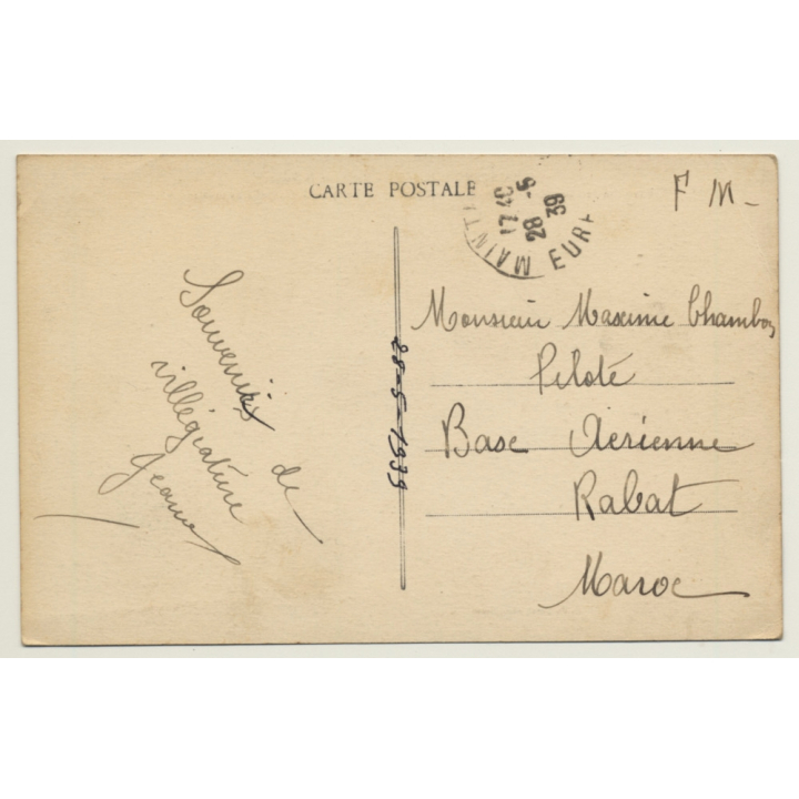 Maintenon (E.-et-L.): Vallée De La Voise - Saint Mamert - Canal (Vintage PC 1939)