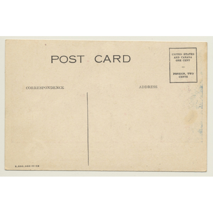 USA: Steam Engine & Steel Separator / J.I. Case Threshing Machine (Vintage PC ~1900s)