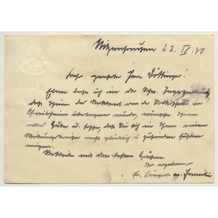 Köln: 36. Landwirtschaftliche Wanderausstellung 1930 (Vintage PC)