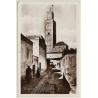 Meknès / Morocco: Mosquée El-Berdaïne - Escadre Aérienne (Vintage RPPC 1938)