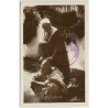 Coiffeur Arabe - Base Aérienne De Marrakech (Vintage RPPC 1940)