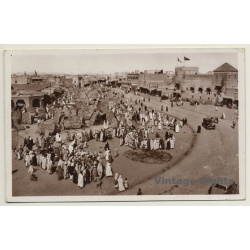 Place Djemma El Fna *2 - Base Aérienne De Marrakech (Vintage RPPC 1941)