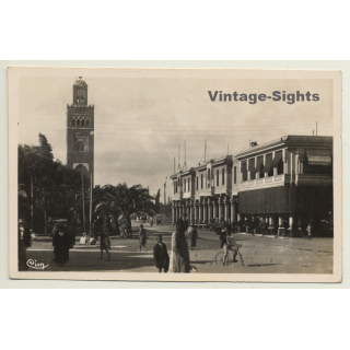 Morocco: La Kououbia - Base Aérienne De Marrakech (Vintage RPPC 1941)