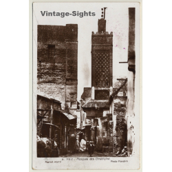 Fez - Fes: Mosquée Des Chrabliyîne - Base Aérienne (Vintage RPPC 1938)