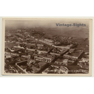 Colomb-Bechar: Vue Générale  Prise En Avion - Base Aérienne 201 (Vintage RPPC 1937)
