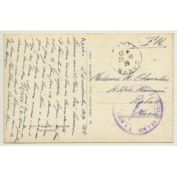 Agadir: Inezgane Vue Générale - Bataillon De L'Air (Vintage RPPC 1939)