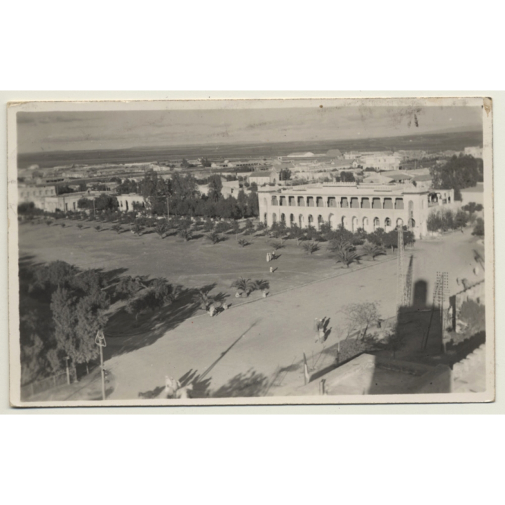 Kasba Tadla: Bureau De Renseignement / Field Postmark (Vintage RPPC 1937)