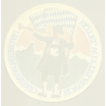Oberammergau / Germany: Hotel Wittelsbach - Bavaria (Vintage Luggage Label)