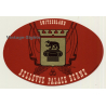 Berne / Switzerland: Hotel Bellevue Palace (Vintage Luggage Label)