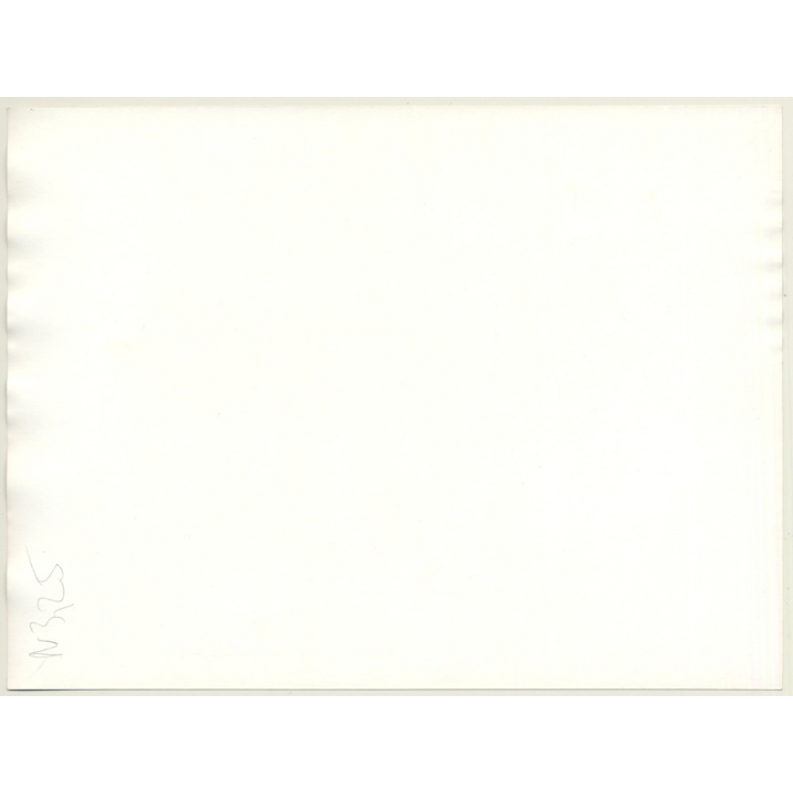 Close-Up: Hand Touches Female Butt / Gloves  (Vintage Photo 1980s)