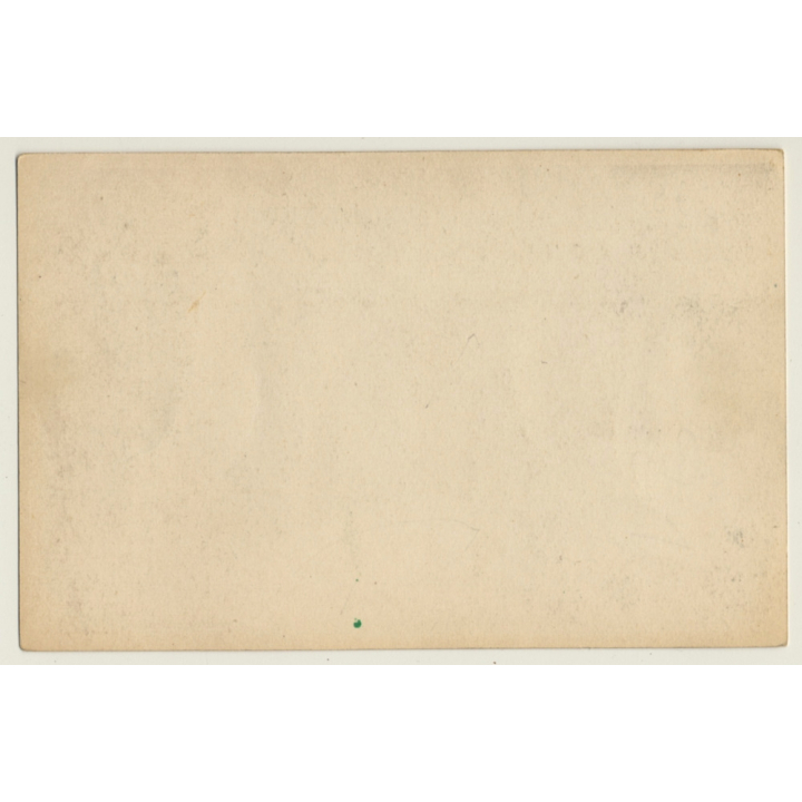 Dreamy French Nude On Chair / Boudoir - Studio GB (Vintage PC ~1900s)