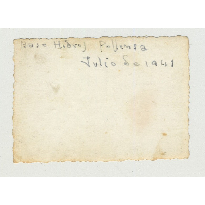 Proud Pilots On Firefighting Plane 1941 / Aeródromo Militar de Pollença - Baleares