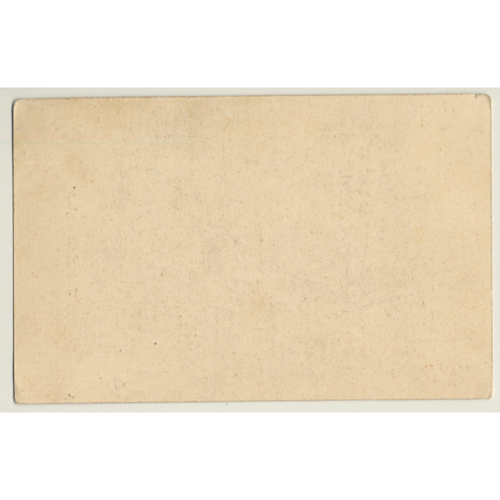 Pretty Pensive French Nude / Boudoir (Vintage PC ~1900s)