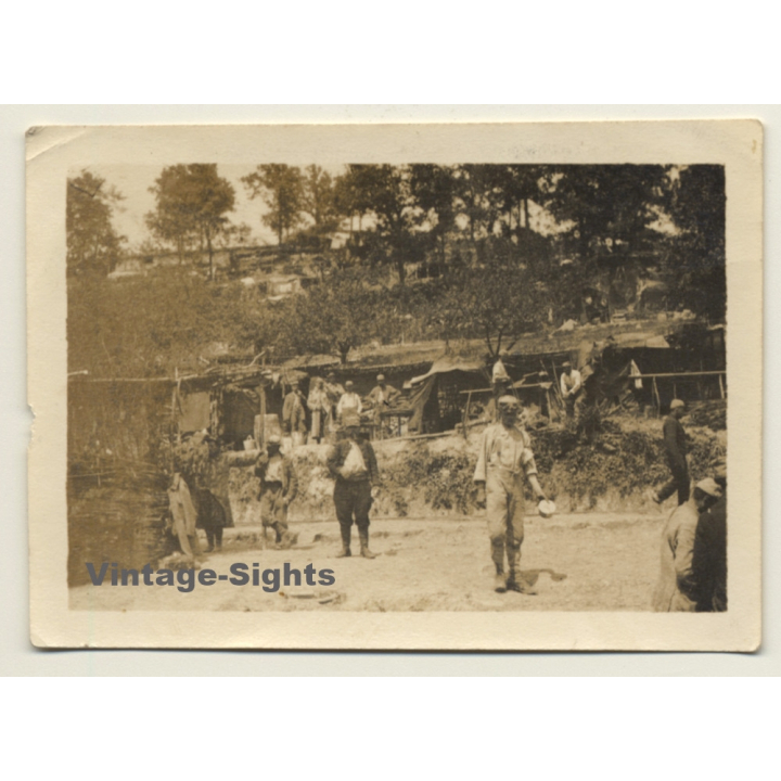 Verdun: Fort Vaux - Soldats WW1 (Vintage Photo ~1910s)