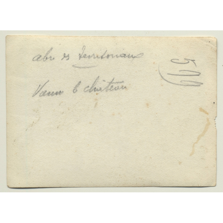 Verdun: Fort Vaux - Soldats WW1 (Vintage Photo ~1910s)