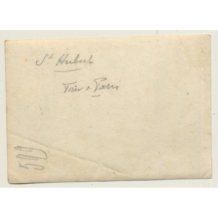 Saint-Hubert: Trier à Paris - Dans La Forêt WW1 (Vintage Photo ~1910s)