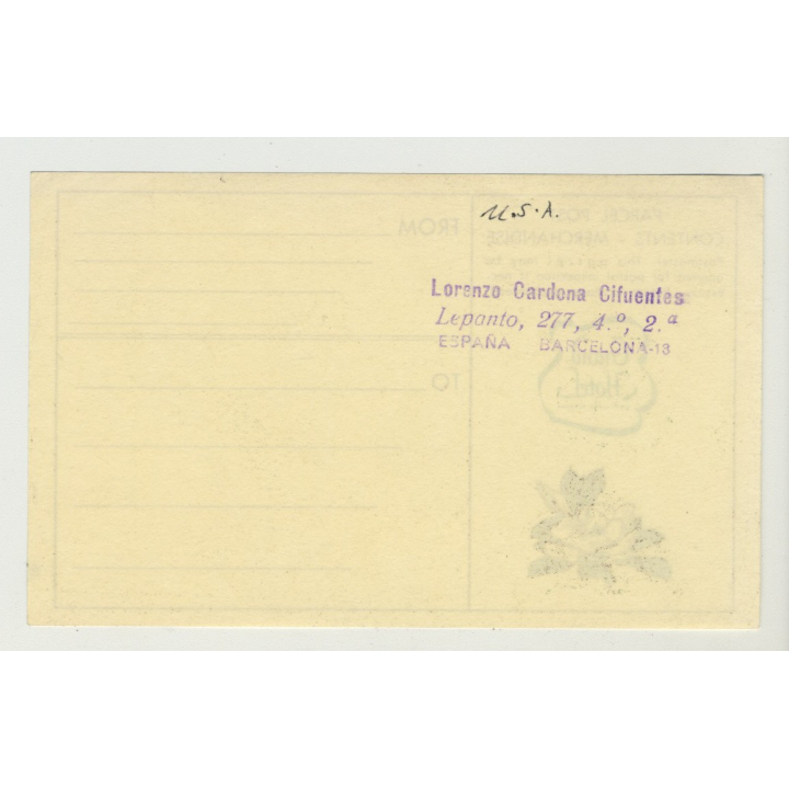 Grand Hotel - Point Clear, Alabama / USA (Vintage Luggage/Postal Label)