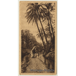 Lehnert & Landrock: Egypt No. 30 Rest For Drinking (Vintage PC ~1930s)