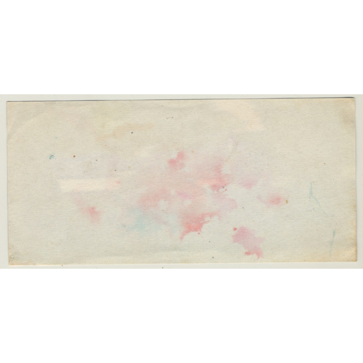 Japan: Wanderer In Front Of Wooden Huts / Rucksack (Vintage Hand Tinted Photo? ~1910s)