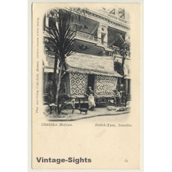 Bremen: Battak Haus, Sumatra / Human Zoo (Vintage PC 1898)
