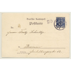 Bremen: Battak Haus, Sumatra / Human Zoo (Vintage PC 1898)