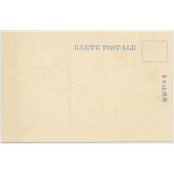 Japan: Cherry Dausn *2 - Female Musicians - Hanami 花見 (Vintage Hand Tinted PC ~1910s)