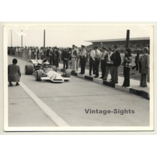 Nivelles-Baulers GP: Marlboro B.R.M. - Howard Ganley - Formula 1 (Vintage Photo 1972)