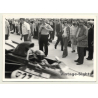 Nivelles-Baulers GP: BRM P153 Drives Through Pit / Helmut Marko (Vintage Photo 1972)