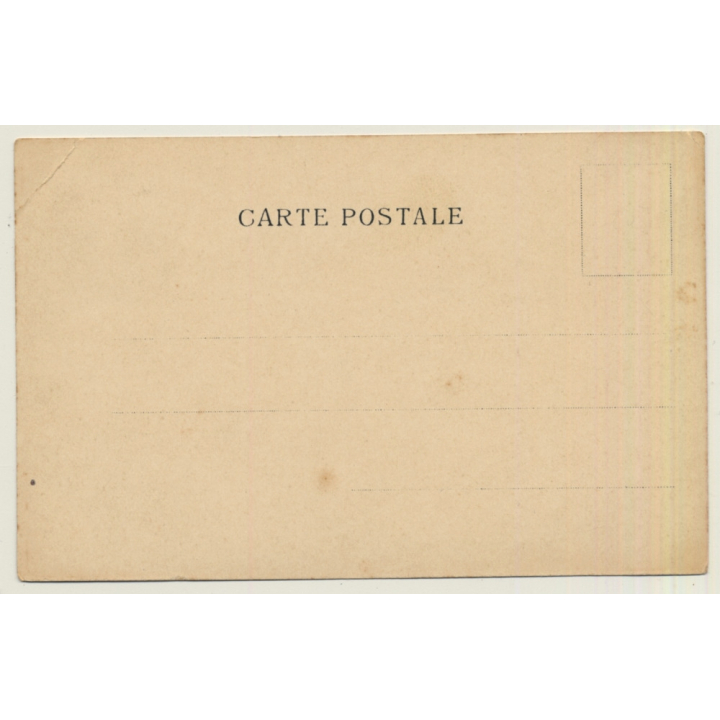 Henri Cassiers: La Plage A Ostende (Vintage Artist PC ~1900s)