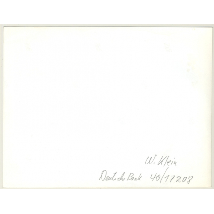 Deutsche Bank Advertisment: Stylish Couple (Vintage Photo: Wolfgang Klein 1970s)