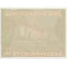 Bad Reichenhall / Germany: Kurhaus Axelmannstein *L (Vintage Luggage Label)