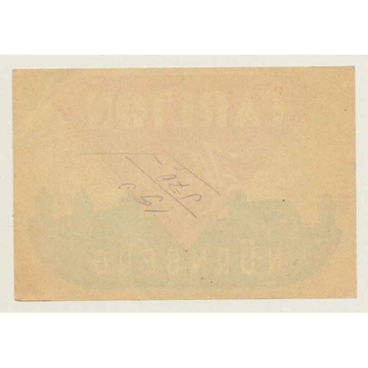 Nürnberg / Germany: Carlton Hotel (Vintage Luggage Label)