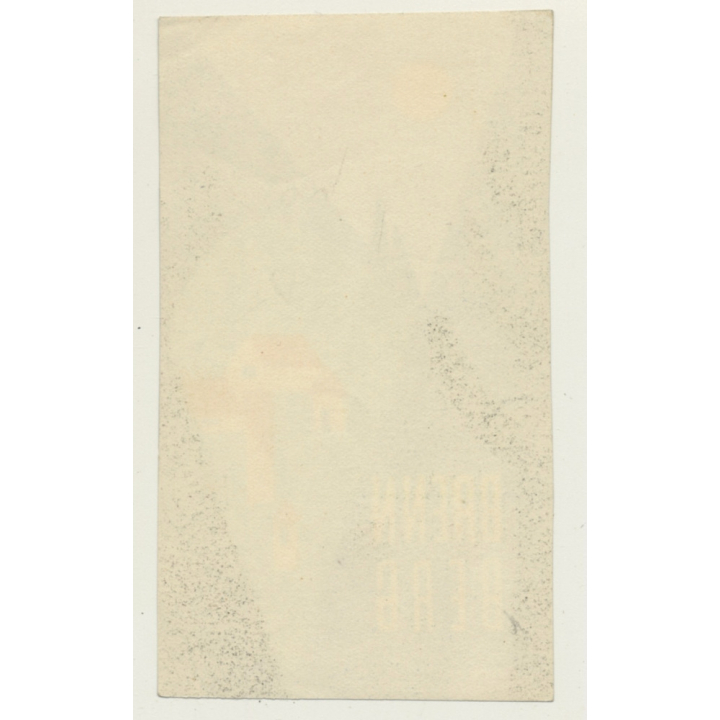 Brennberg / Germany: Hotel Brenn Berg (Vintage Luggage Label)