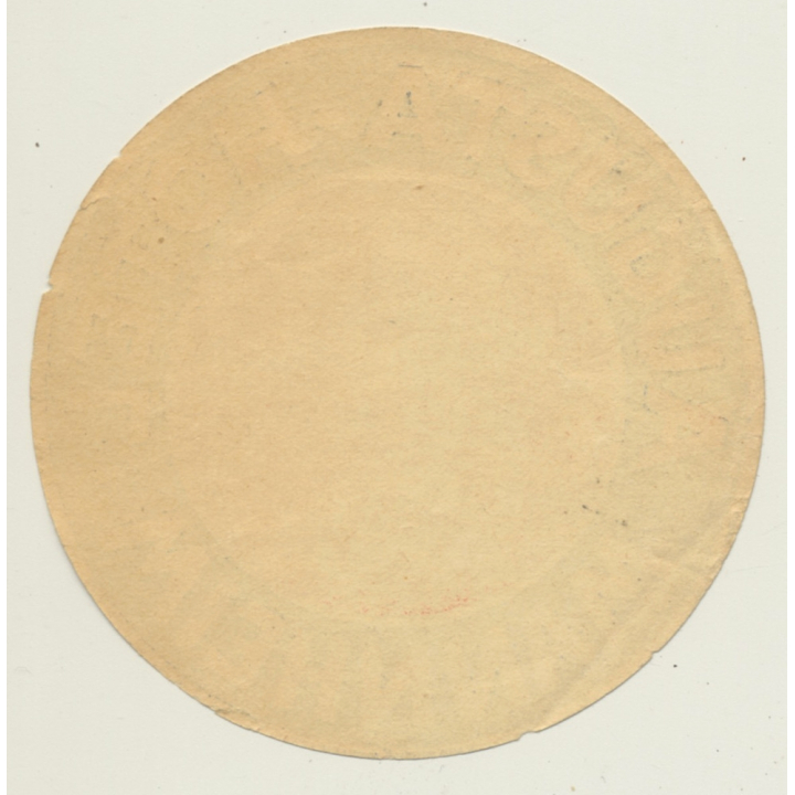 Mannheim / Germany: Augusta-Hotel (Vintage Luggage Label)