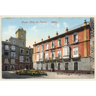 Cádiz / Spain: Grand Hotel De France (Vintage PC ~1900s/1910s)