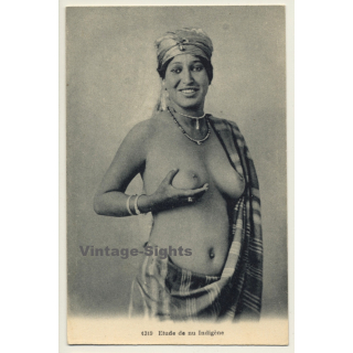 Maghreb: Etude De Nu Indigène / Nude - Ethnic (Vintage PC ~1910s/1920s)