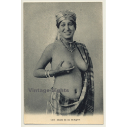 Maghreb: Etude De Nu Indigène / Nude - Ethnic (Vintage PC ~1910s/1920s)