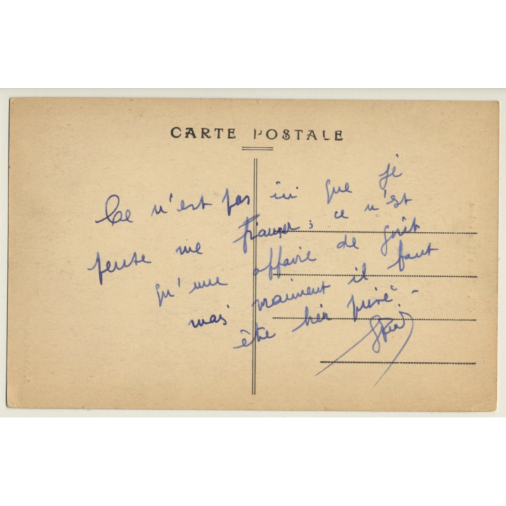 Senegal: Jeune Fille Lebou / Nude - Ethnic (Vintage PC ~1910s/1920s)